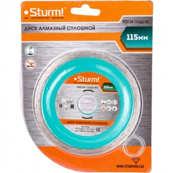 Алмазный диск STURM 9020-04-115x22-WC